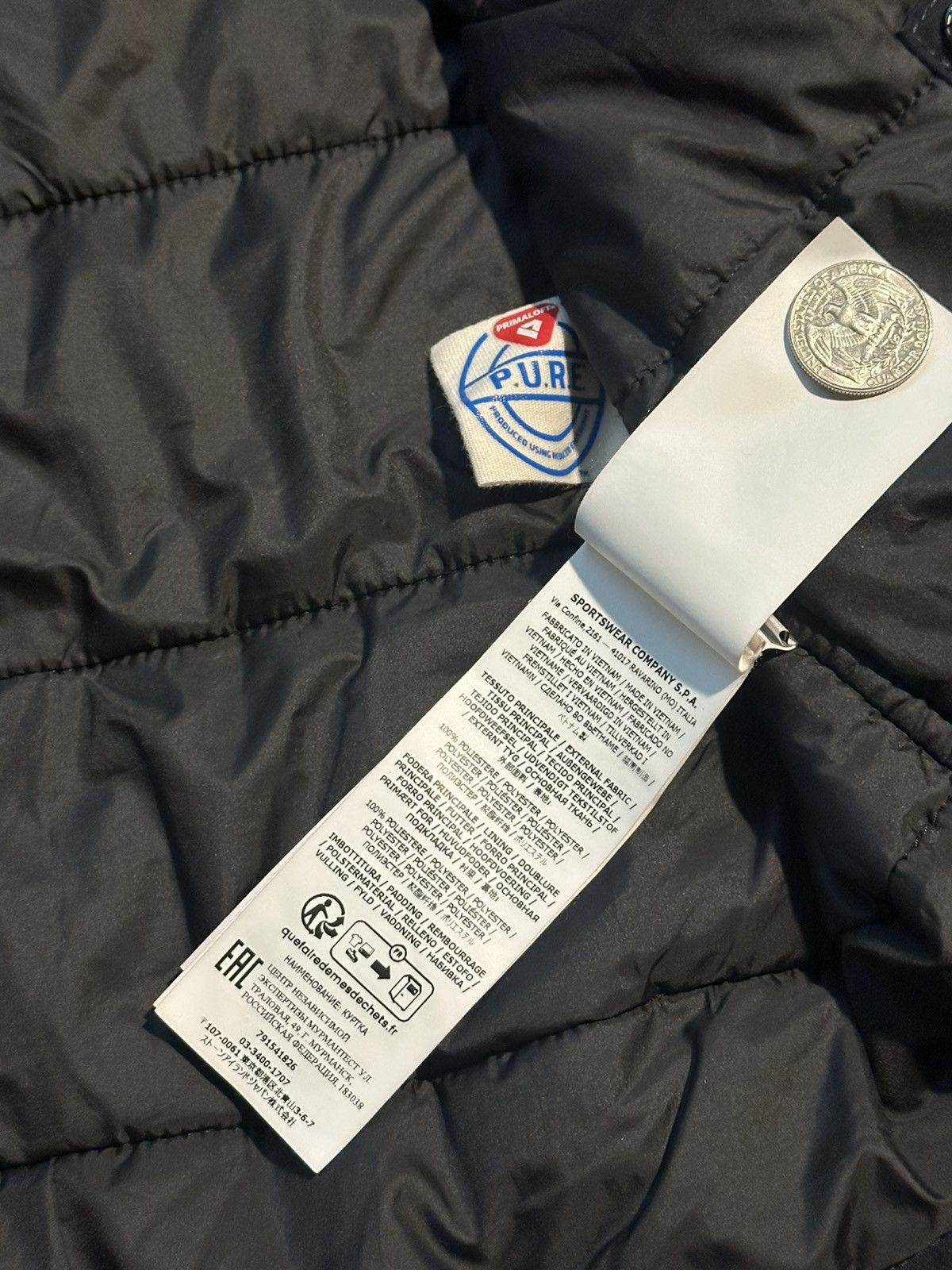 Stone Island Black stone island Hooded Jacket Size US S / EU 44-46 / 1 - 10 Thumbnail