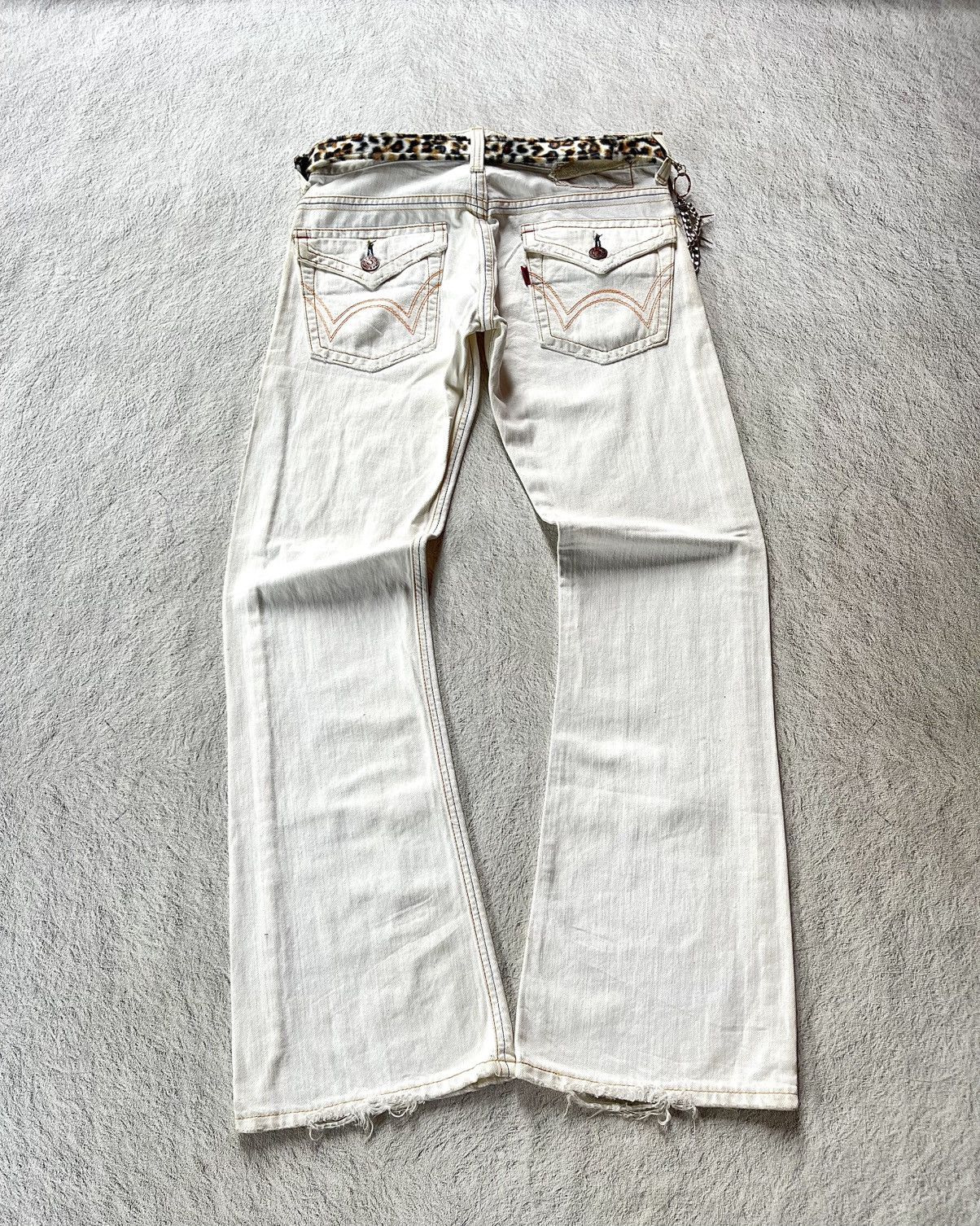 If Six Was Nine Edwin 503 Blue Trip Jeans Size US 31 - 6 Thumbnail