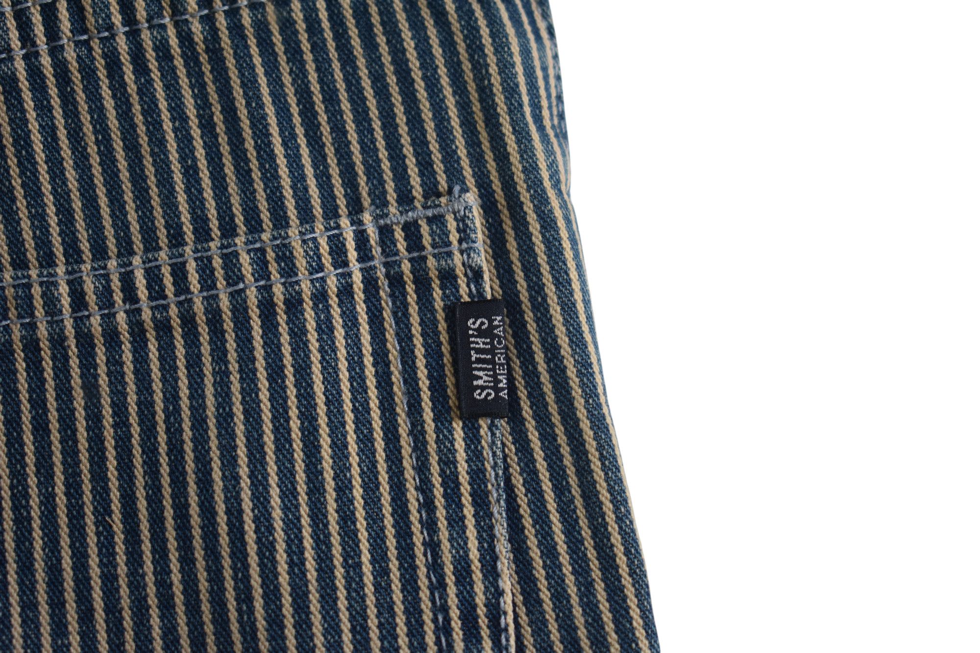 Smith's American × Vintage WIDE LEG 🔥 Smith American Hickory Stripe 6 Pocket Pant W29 Size US 29 - 4 Thumbnail