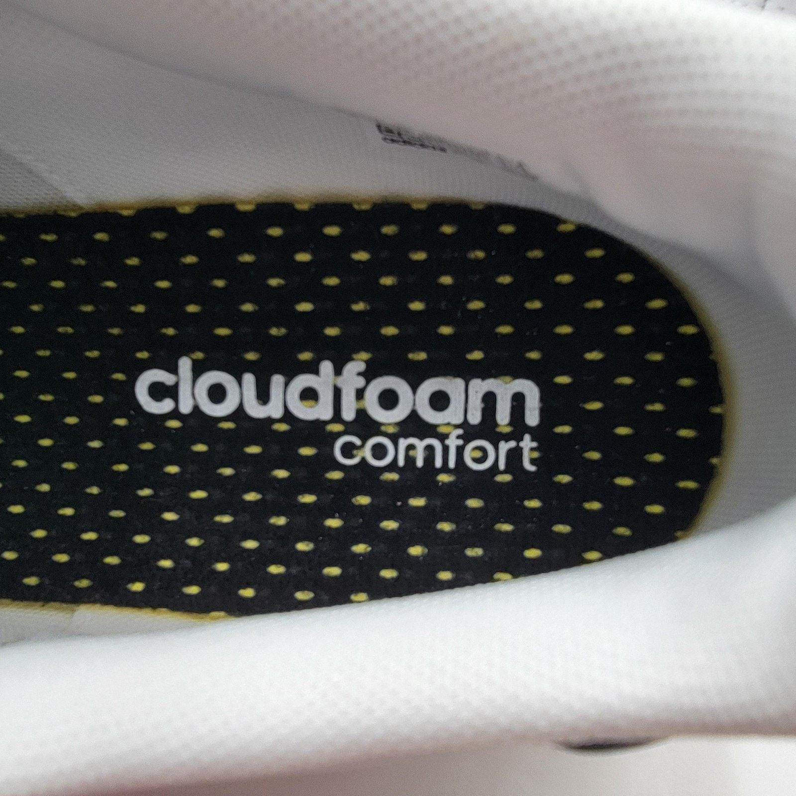 Adidas Adidas Advantage Mens Size 8.5 White Black Cloudfoam Comfort Size US 8.5 / EU 41-42 - 7 Thumbnail