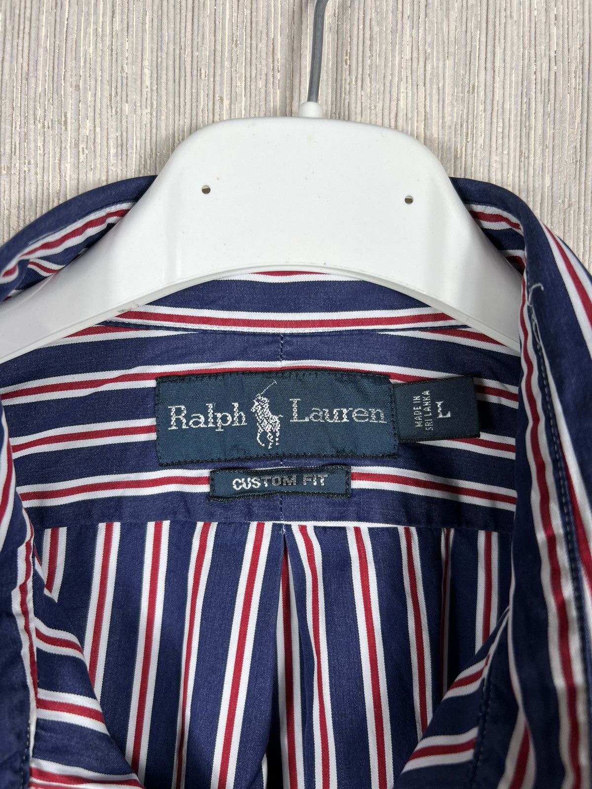 Ralph Lauren Vintage 90s Ralph Lauren striped old money chest logo shirt Size US L / EU 52-54 / 3 - 11 Thumbnail