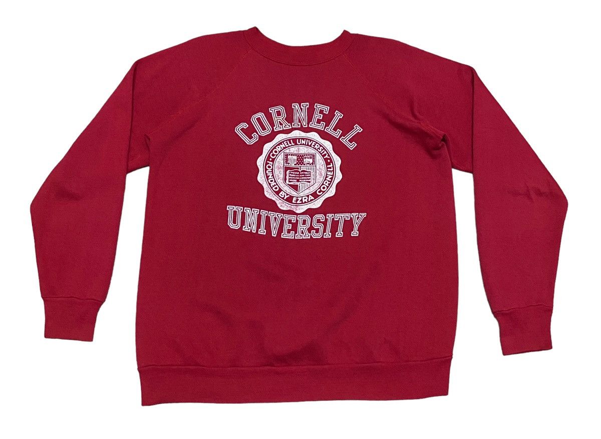 Rare Design Vintage Cornell University Sweatshirt 1970s