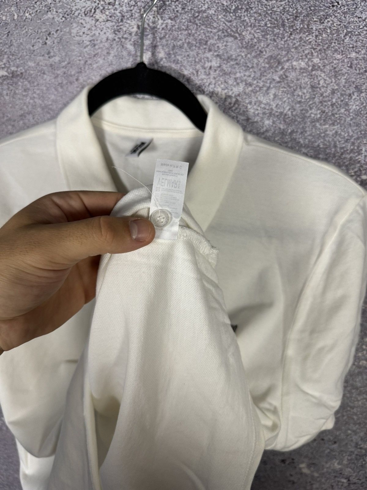 Moschino Moschino Gym Underwear White Polo Size US M / EU 48-50 / 2 - 9 Thumbnail