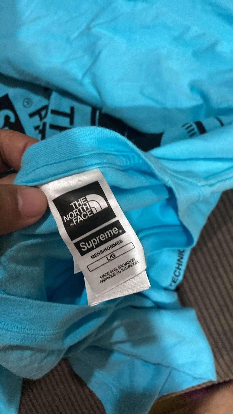 Supreme supreme x tnf Size US L / EU 52-54 / 3 - 3 Thumbnail