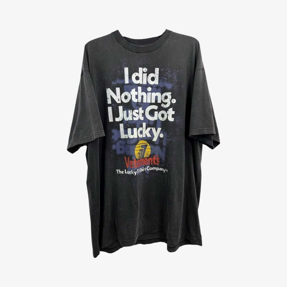 vetements 22aw I GOT LUCKY Tシャツ