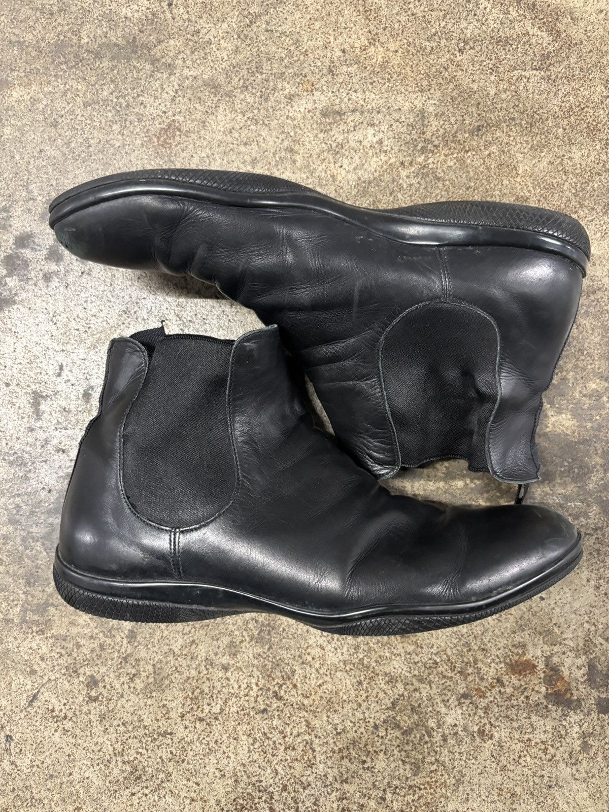 Prada Prada Chelsea Boots Size 9.5 Size US 9.5 / EU 42-43 - 1 Thumbnail