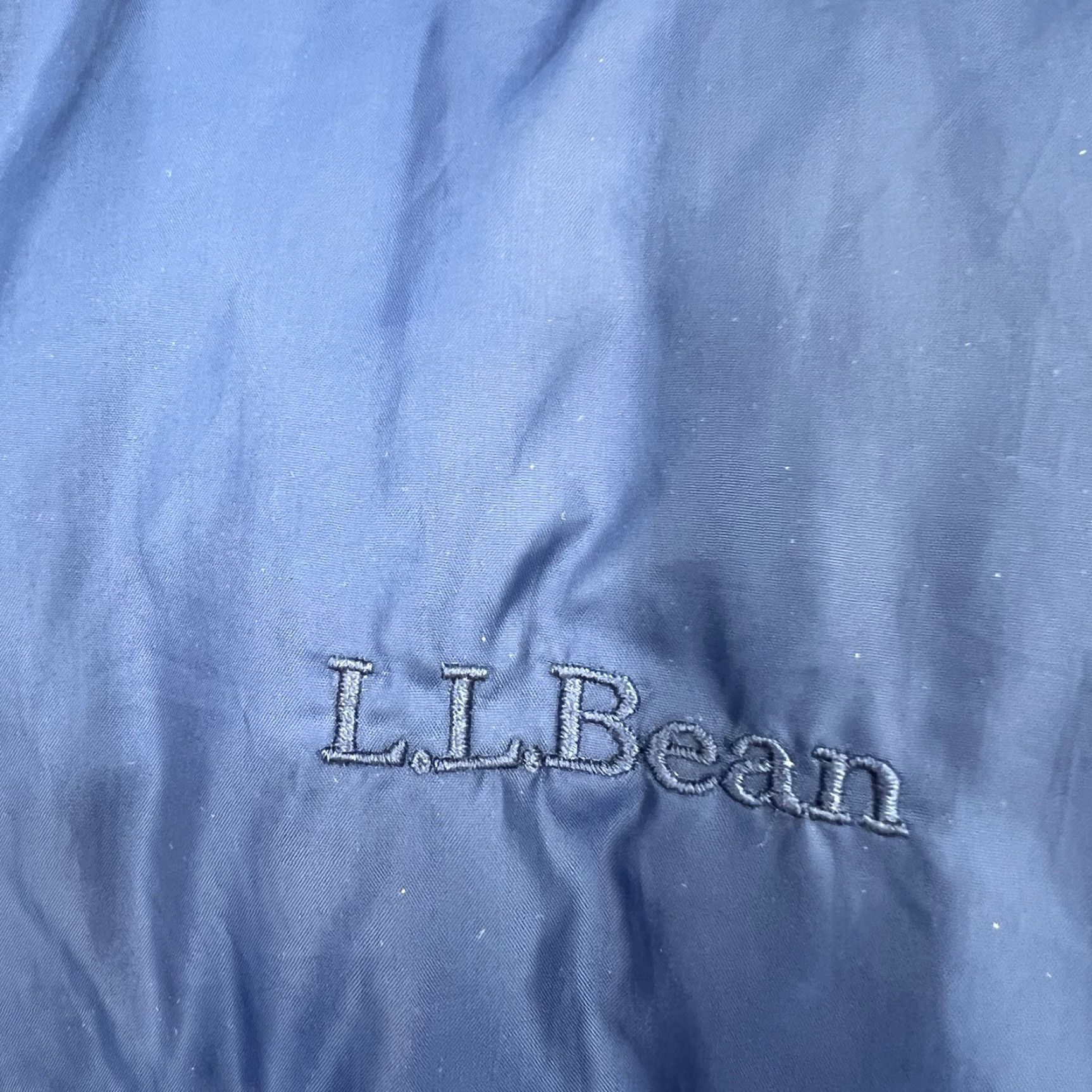 Vintage LL Bean Jacket Mens Small Blue Puffer Goose Down Insulated Zip Outdoor Regular Stand-Up Collar Pockets Full Zip 0 VC64 Size US S / EU 44-46 / 1 - 3 Thumbnail