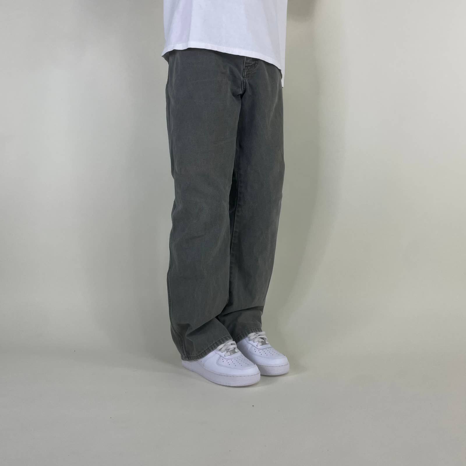 Dickies × Vintage Super Sick Vintage Sage Green Dickies Canvas Dungaree Pants Size US 40 / EU 56 - 3 Thumbnail