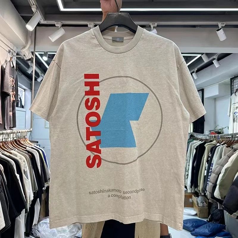 Japanese Brand SATOSHI Letter Print Size US M / EU 48-50 / 2 - 1 Thumbnail