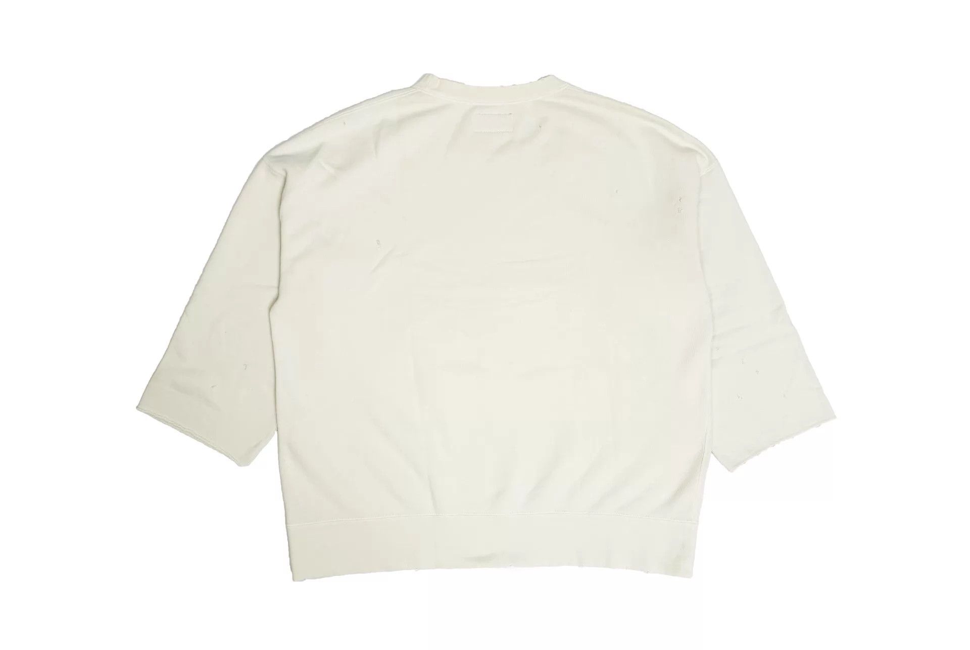 Visvim visvim 22aw c/d 3/4 sweat off-white jumbo sb distressed Size US L / EU 52-54 / 3 - 2 Thumbnail