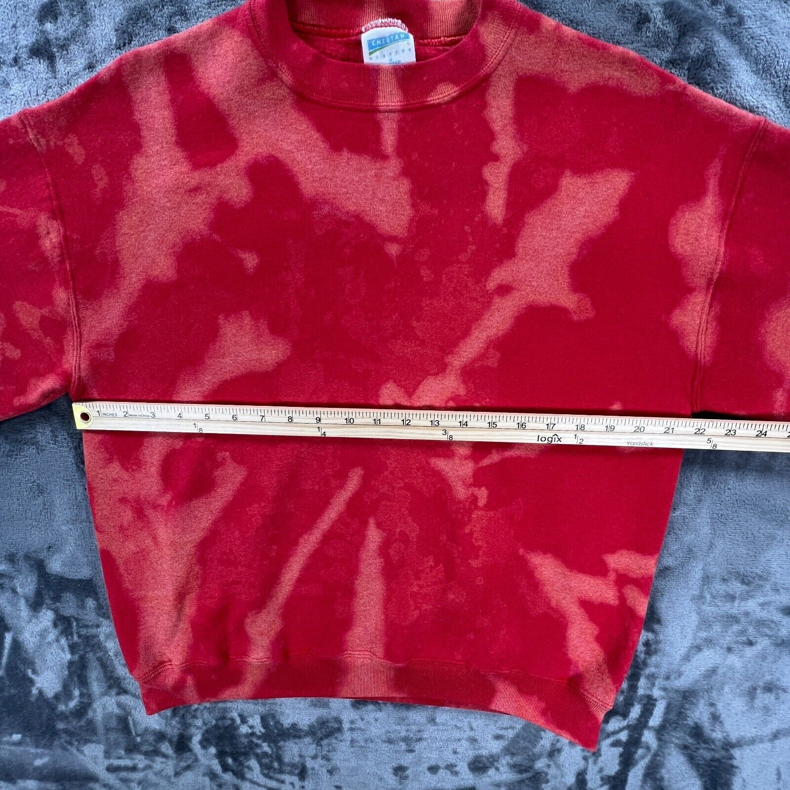 Other Cheetah Mervyns Tie Dye 80's Sweatshirt Unisex Adult M Vinta Size US M / EU 48-50 / 2 - 6 Thumbnail