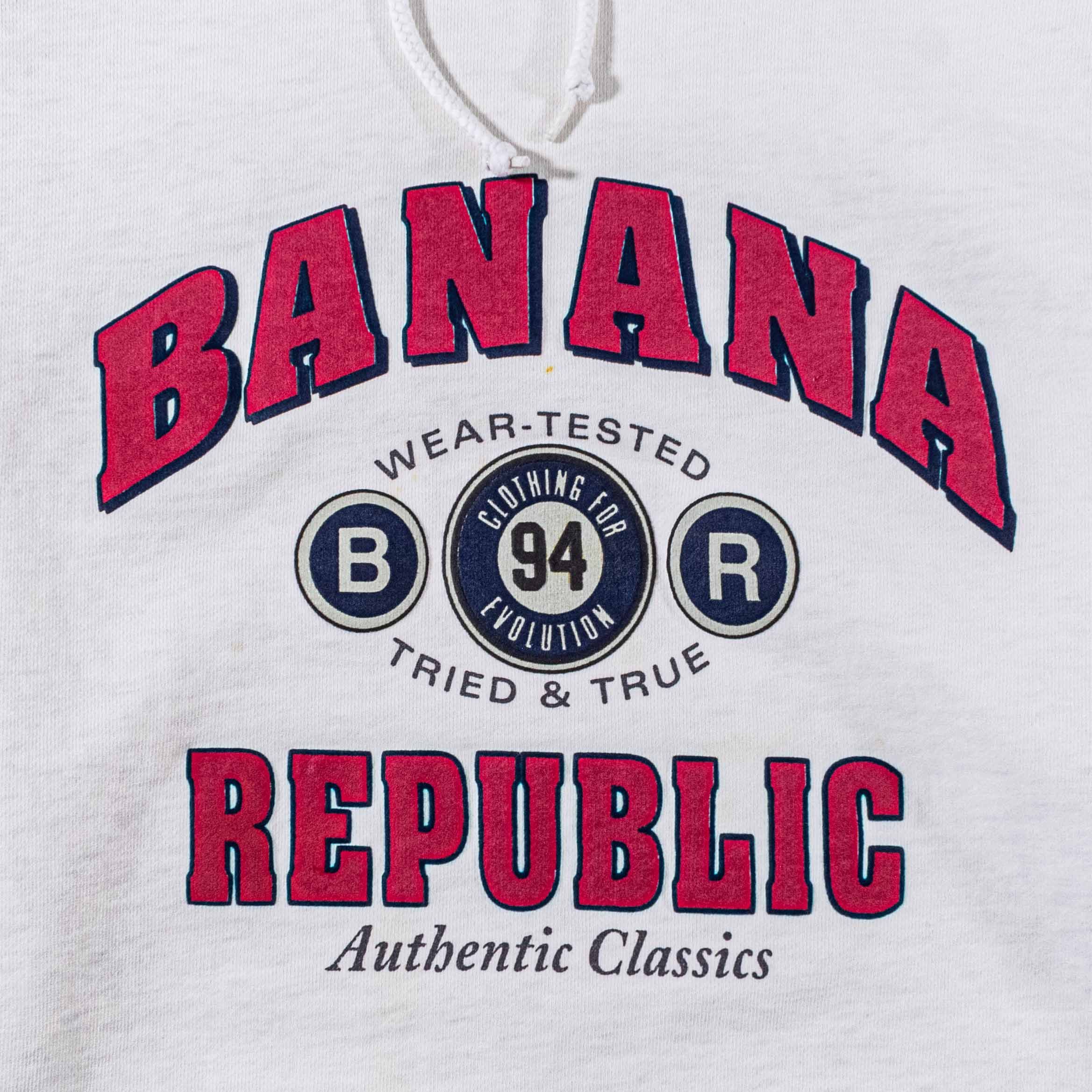 Banana Republic Vintage Banana Republic Authentic Classics Hoodie Sweatshirt Size US L / EU 52-54 / 3 - 5 Thumbnail