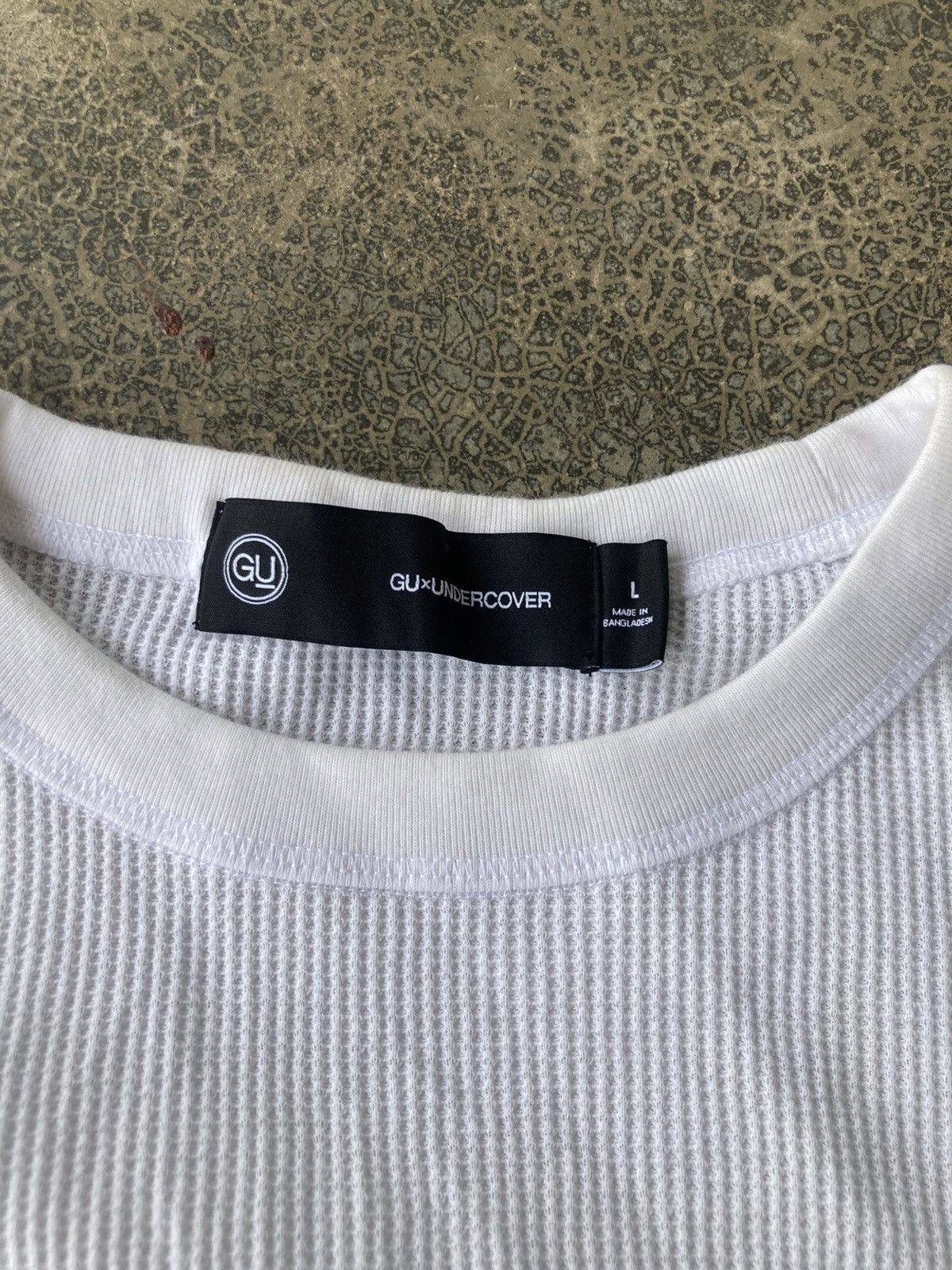 GU × Undercover Undercover x GU Double Sleeve Waffle T-Shirt Size US L / EU 52-54 / 3 - 9 Thumbnail