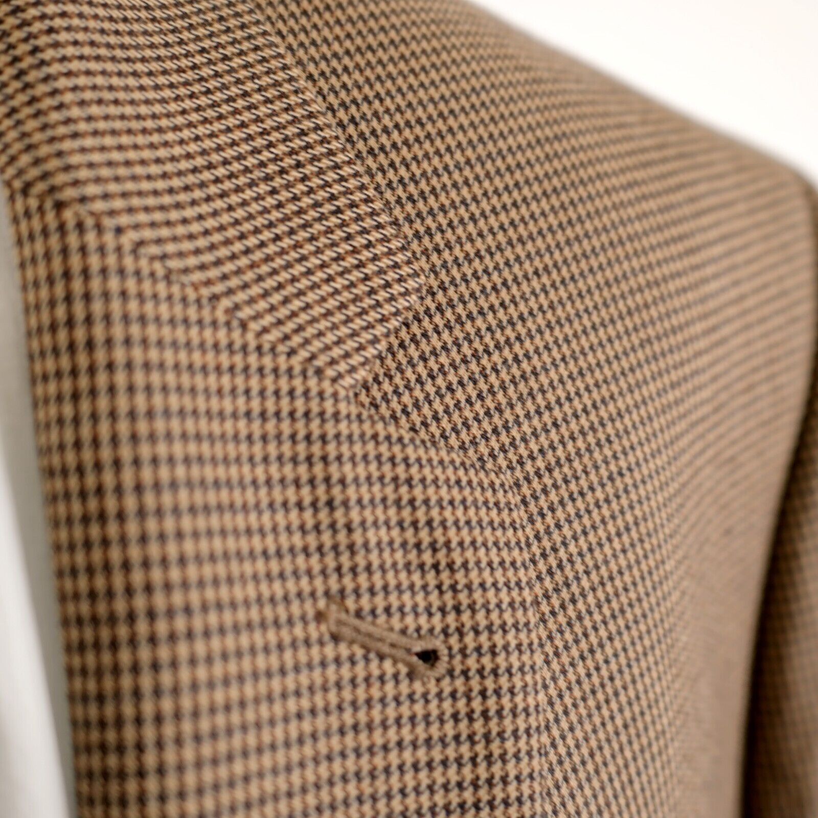 Jos. A. Bank Jos A Bank Signature Thick Wool Black Tan Sport Coat 48L 2 B Size 48L - 2 Thumbnail