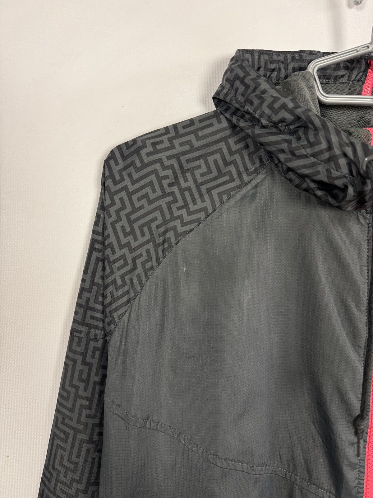 Nike Nike Wood Wood Double Zip Windrunner Jacket Vintage Size XL Size US XL / EU 56 / 4 - 21 Thumbnail