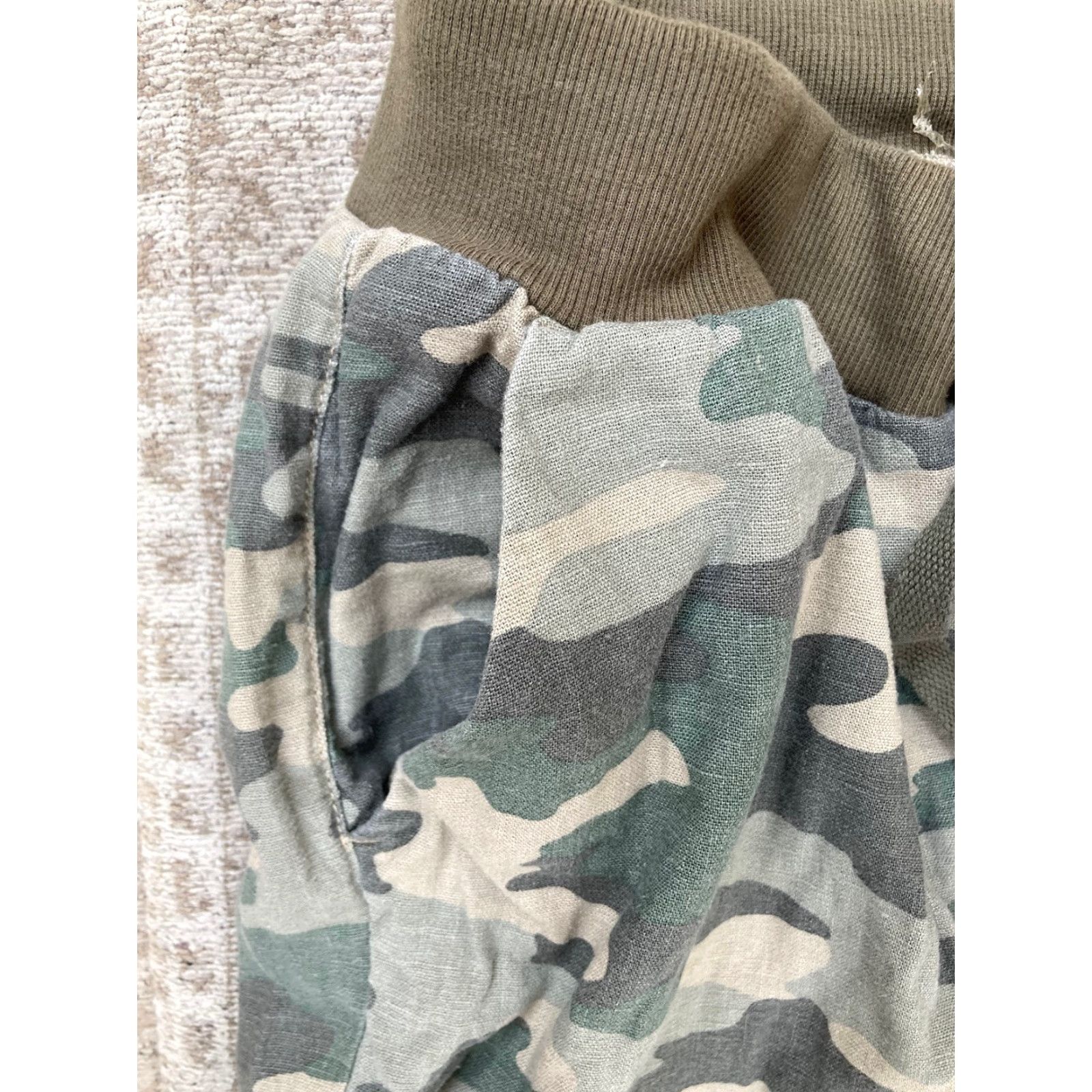Lucky Brand Lucky Brand Multicolor Camo Lounge Pants M Women’s Cotton Blend Sleep Soft Stretch Loungewear Casual Size 32" / US 10 / IT 46 - 4 Thumbnail