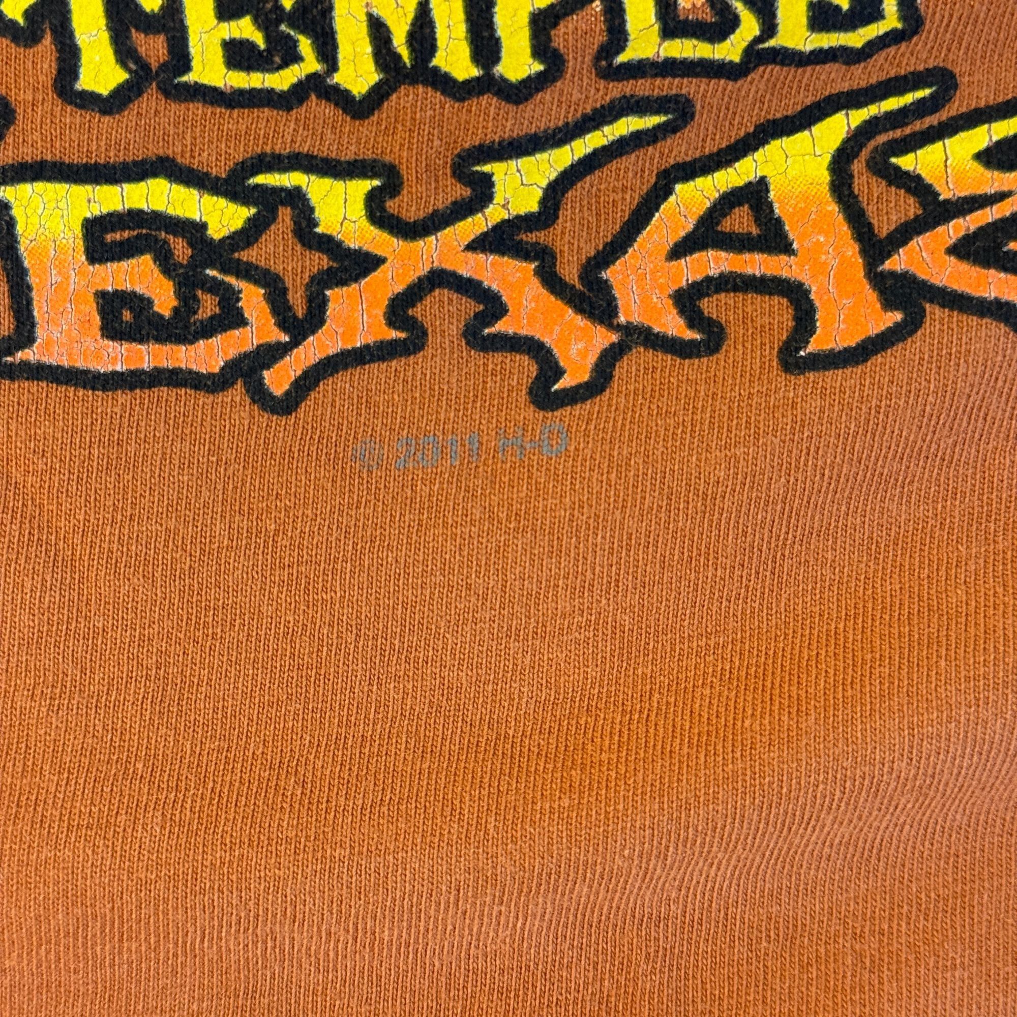 Harley Davidson HORNY TOAD Temple TEXAS 2011 Motorcycle ROASTED ARMADILLO T Size US XL / EU 56 / 4 - 15 Thumbnail