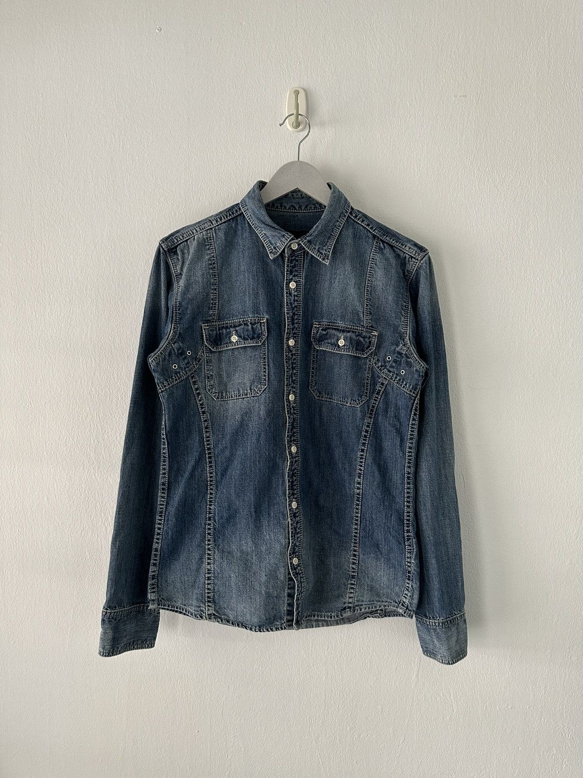 Kiminori Morishita × Tete Homme Archive Tete Homme denim shirt Size US M / EU 48-50 / 2 - 11 Thumbnail