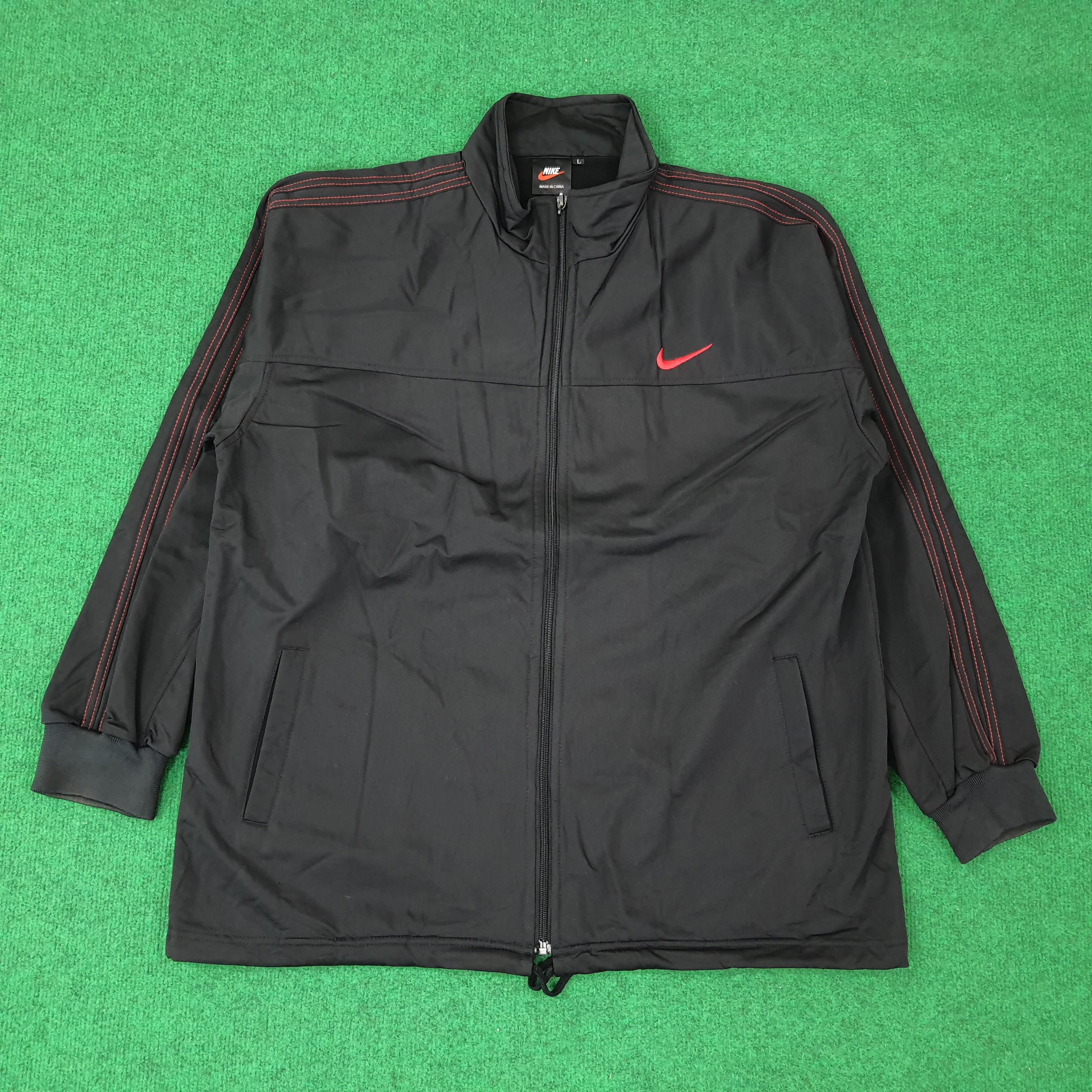 Nike Vintage Nike Outdoor Zipper Track Jacket C248N7 Size US L / EU 52-54 / 3 - 1 Thumbnail