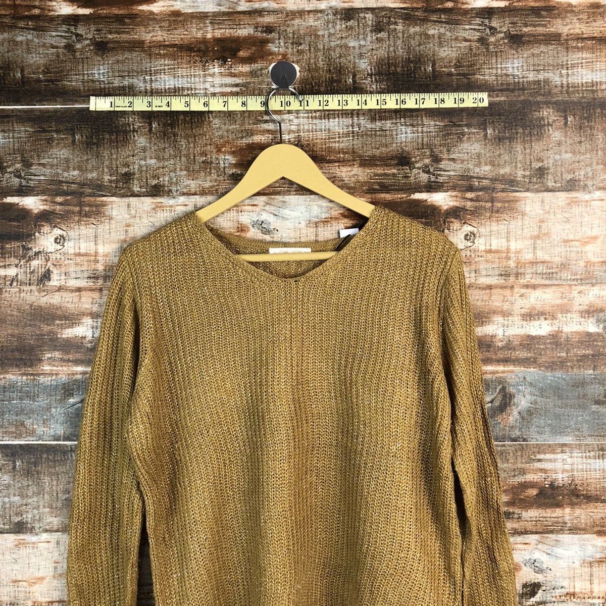 Homespun Knitwear Choco Raffine Brown Knitwear #A2337 Size M / US 6-8 / IT 42-44 - 2 Thumbnail