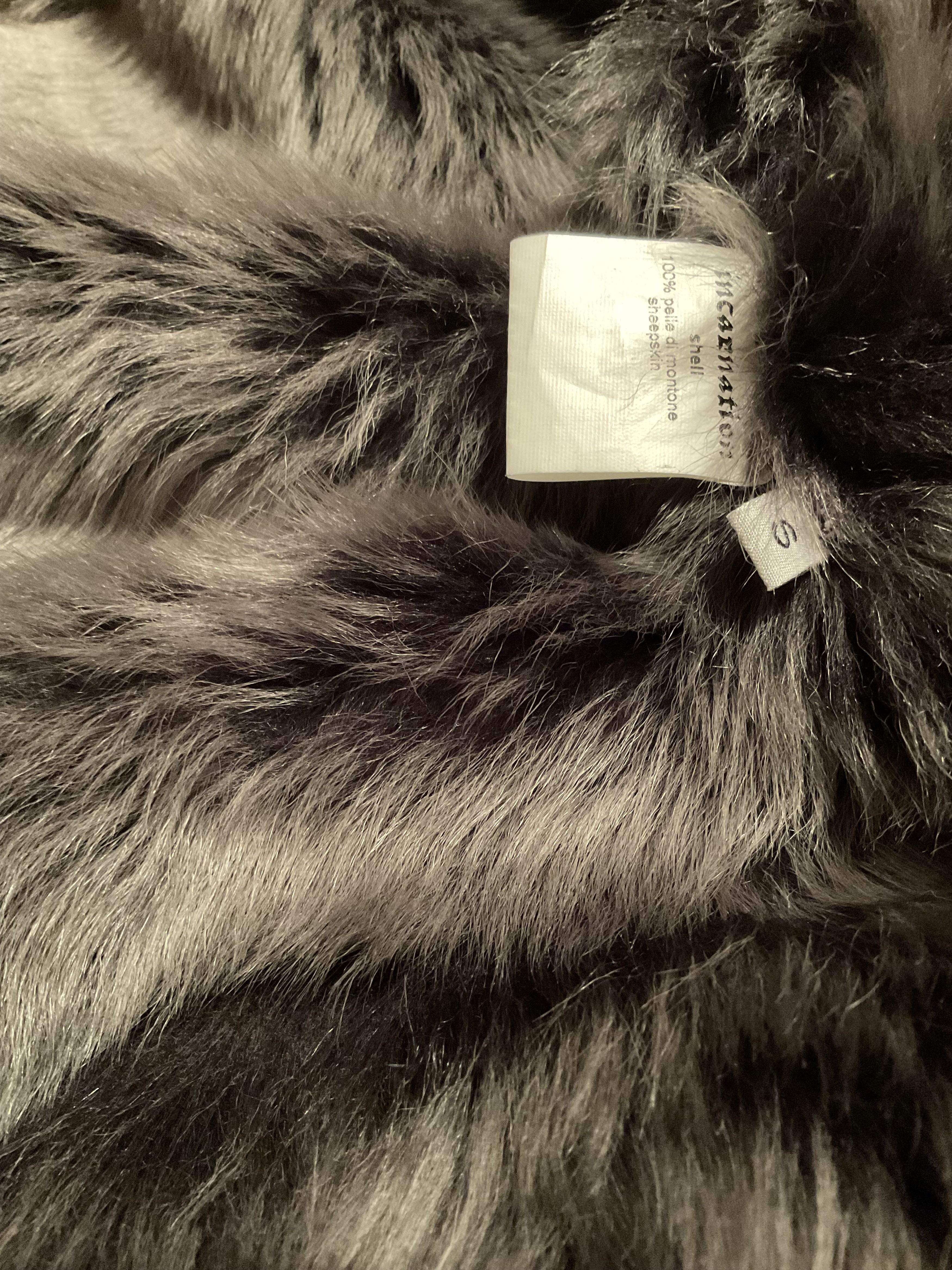 incarnation SHEEP SHEARLING MOUTON COAT