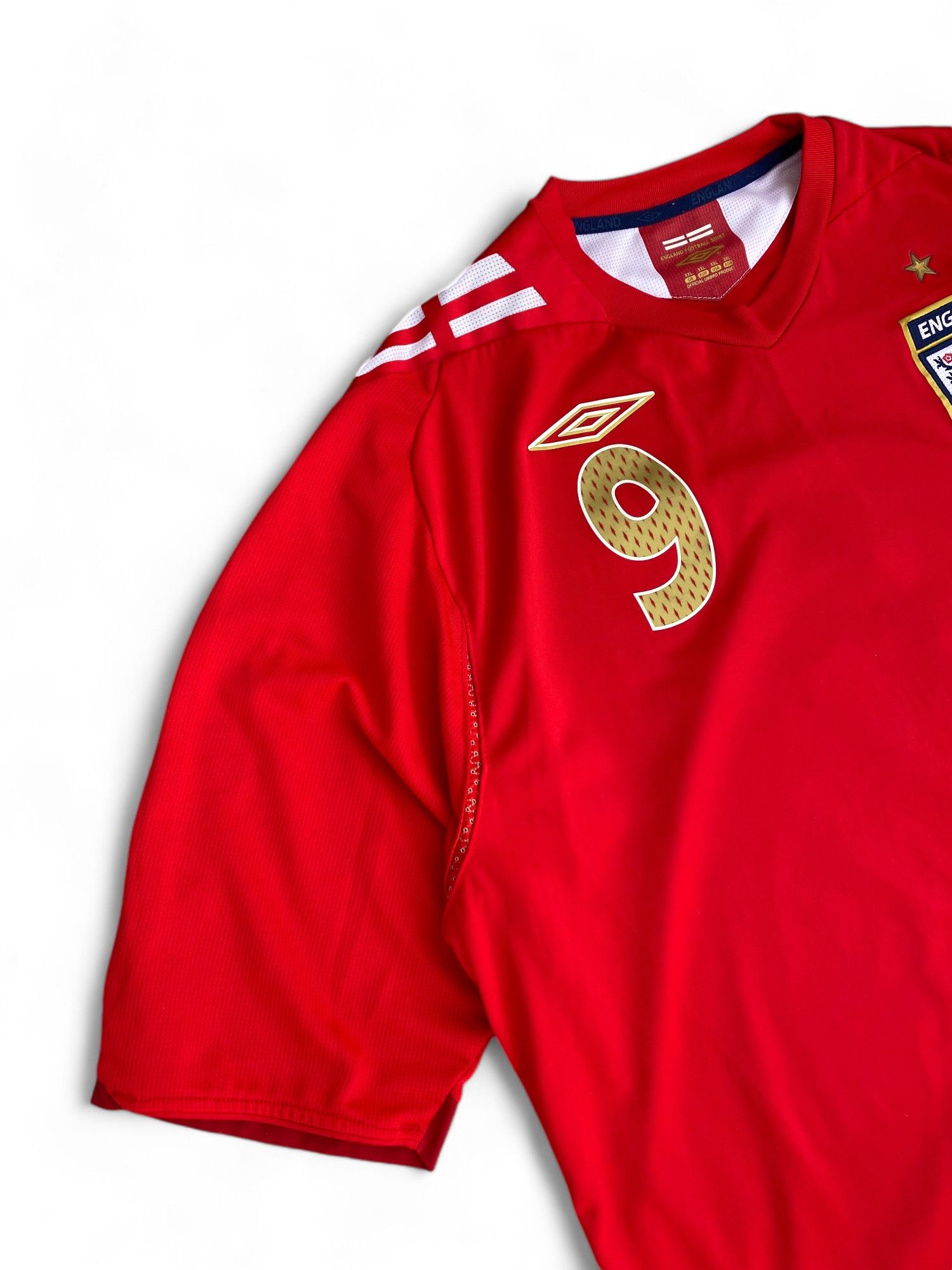 Umbro × Vintage Vinatge 00s Umbro England Rooney Soccer Jersey 9 Size US XXL / EU 58 / 5 - 4 Thumbnail