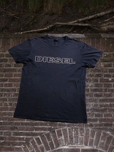 Diesel DIESEL ITALY UNDERWEAR Collection Box Logo Tee Shirt Size US L / EU 52-54 / 3 - 1 Thumbnail