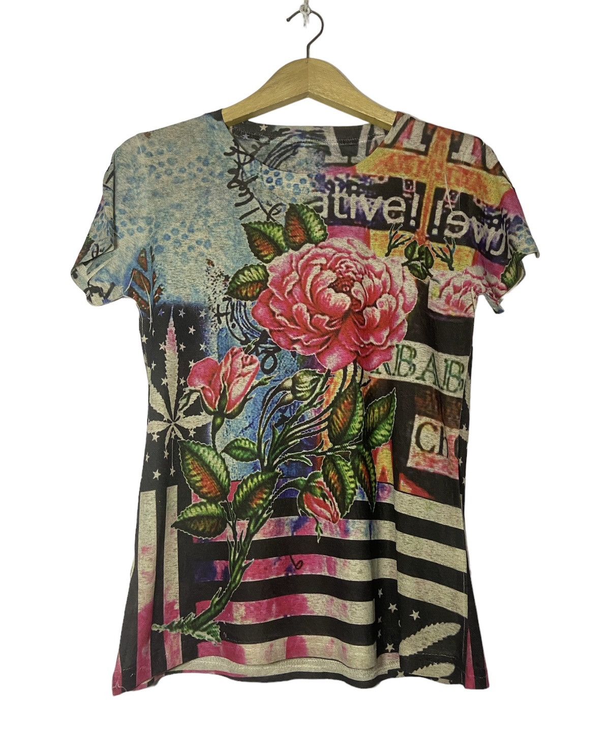 Hysteric Glamour × Japanese Brand Y2K Unknown Tattoos mesh t-shirts like Jean Paul Gaultier Size US M / EU 48-50 / 2 - 1 Thumbnail