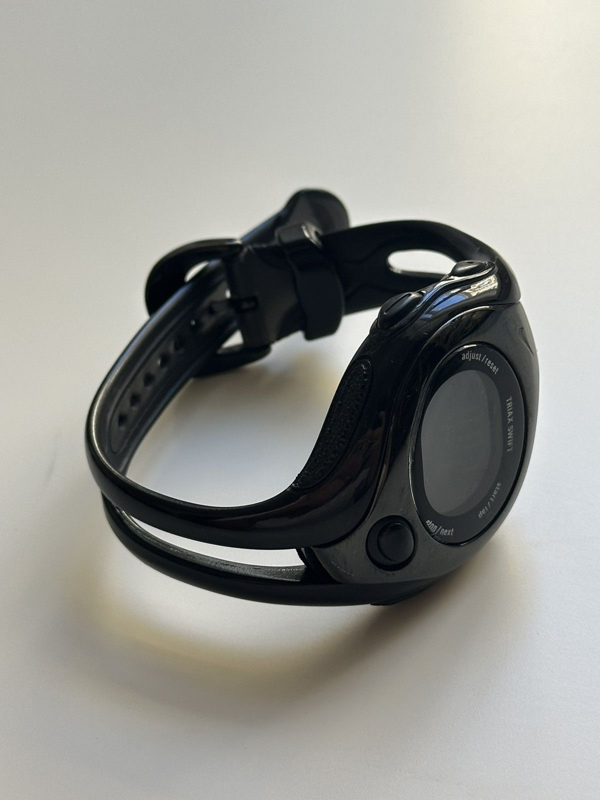 Nike Nike Triax Swift Vintage Watch Unisex Black 100M Oval WR0090 Size ONE SIZE - 3 Thumbnail