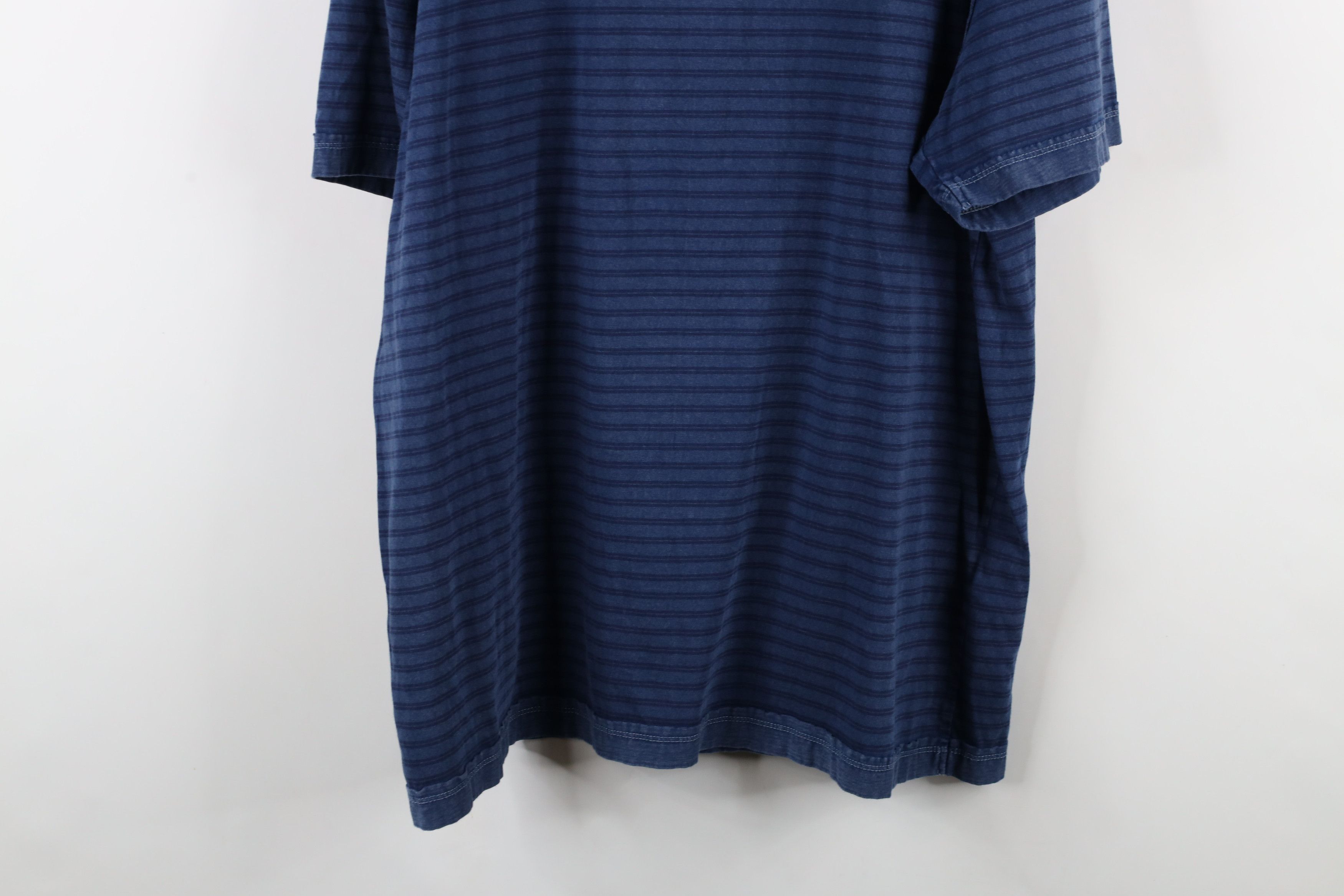 Tommy Bahama × Vintage Tommy Bahama Stonewash Short Sleeve Henley T-Shirt Blue Size US XL / EU 56 / 4 - 13 Thumbnail