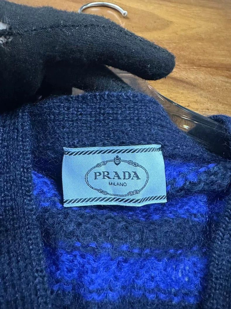 Prada Prada Striped cardigan jacket 2503-Nextarrow Size US XXS / EU 40 - 3 Thumbnail
