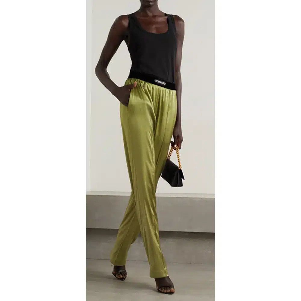Tom Ford o1loc1c1224 IST4H20 Pajama Pant in Yellow Size US 36 / EU 52 - 1 Preview