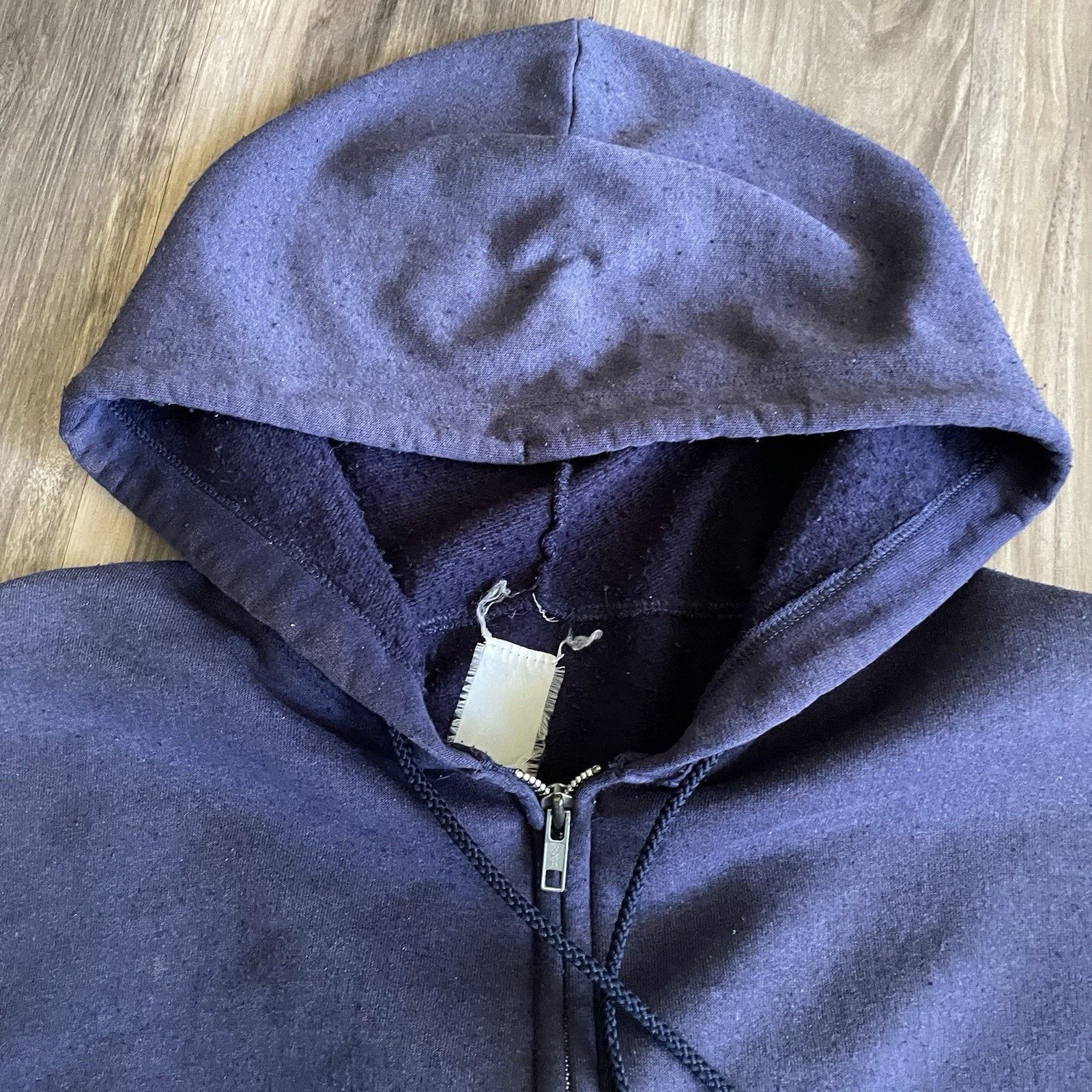 Vintage Vintage Gradient Sun Faded Zip Up Hoodie Sweatshirt Size XXL Size US XXL / EU 58 / 5 - 6 Thumbnail