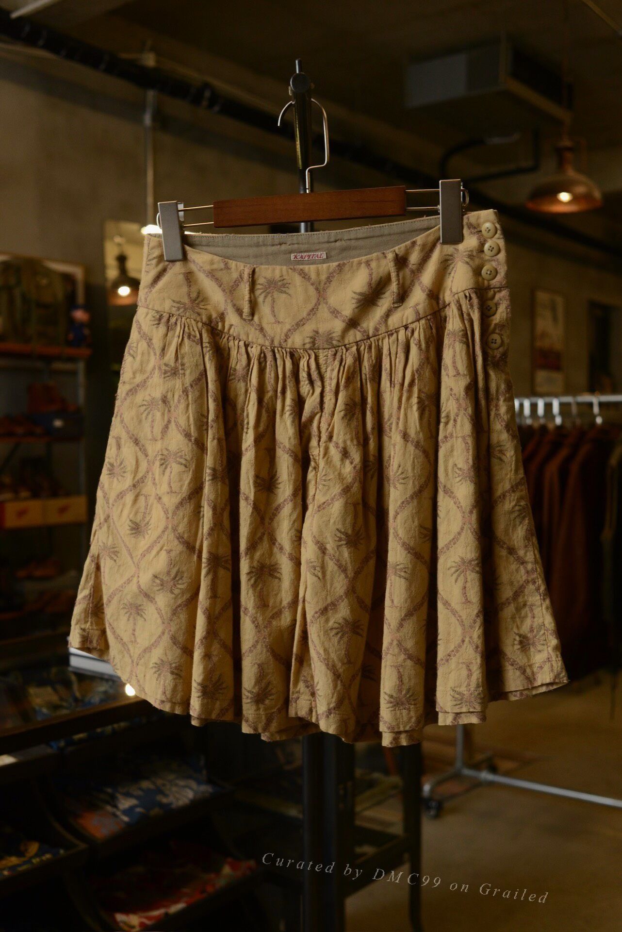 Kapital Kapital Palm Tree Pattern Shorts Size 28" / US 6 / IT 42 - 1 Thumbnail