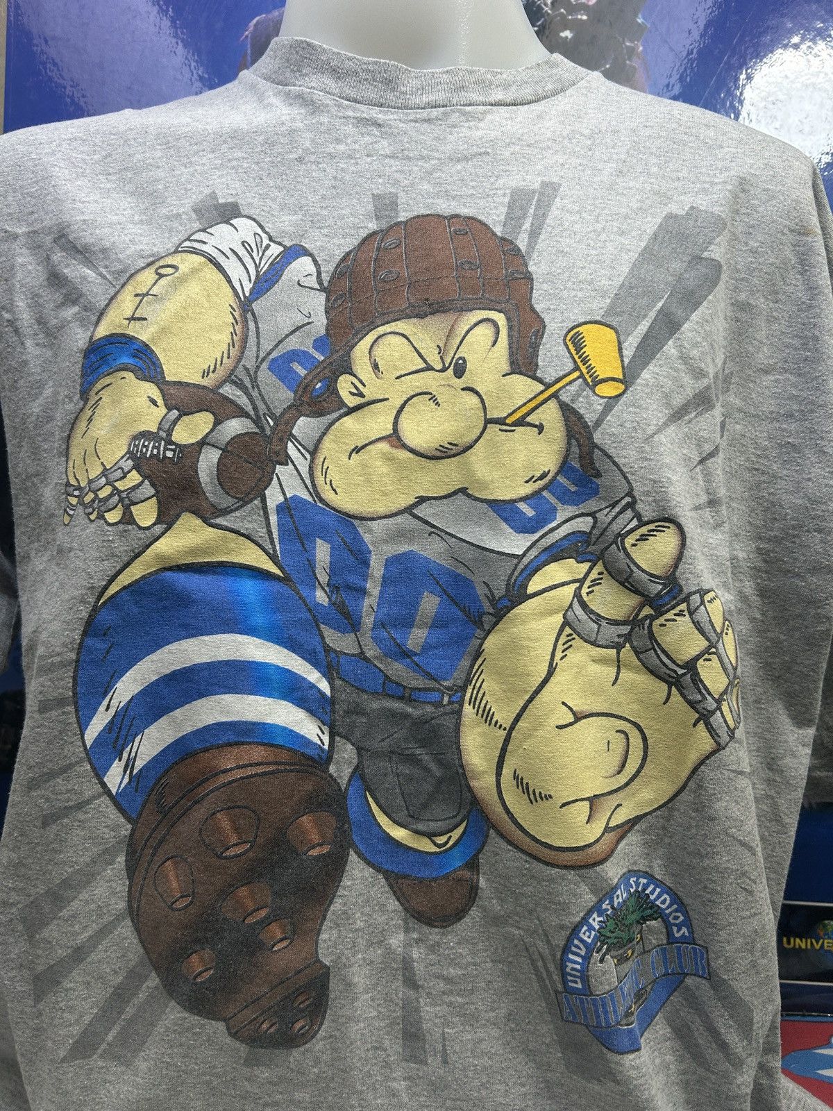 Vintage Vintage Popeye 90s T-Shirt Size XL Size US XL / EU 56 / 4 - 2 Thumbnail