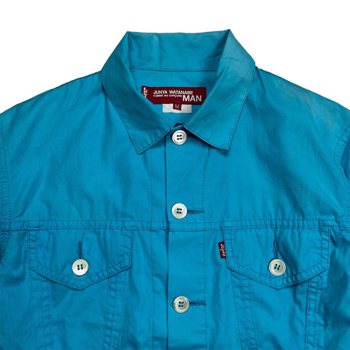Junya Watanabe × Levi's SS 2001 CDG Junya Wanatanbe Man Levis Type III Shirt Jacket Size US M / EU 48-50 / 2 - 6 Thumbnail