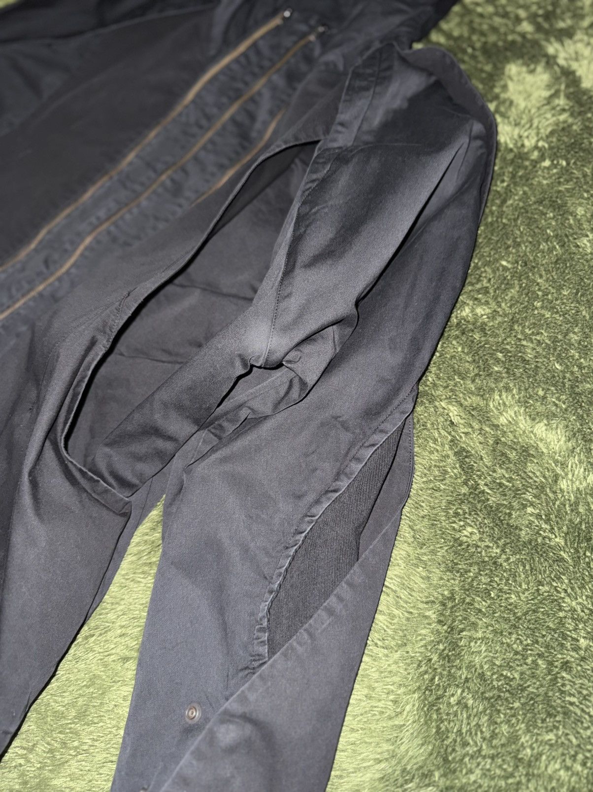 Japanese Brand [XL] Cost Per Kilo Triple Zip Cotton Hooded Blouson Jacket Size US XL / EU 56 / 4 - 4 Thumbnail