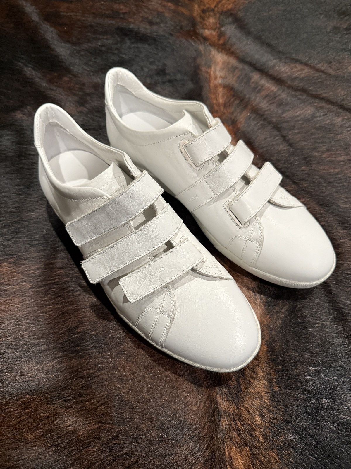 Dior Homme velcro strap sneakers