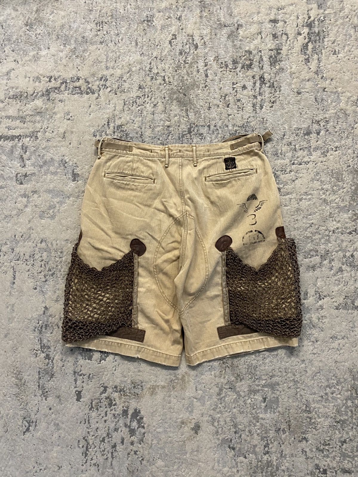 Kapital Kapital Mesh Net Pocket Shorts Size US 32 / EU 48 - 6 Thumbnail