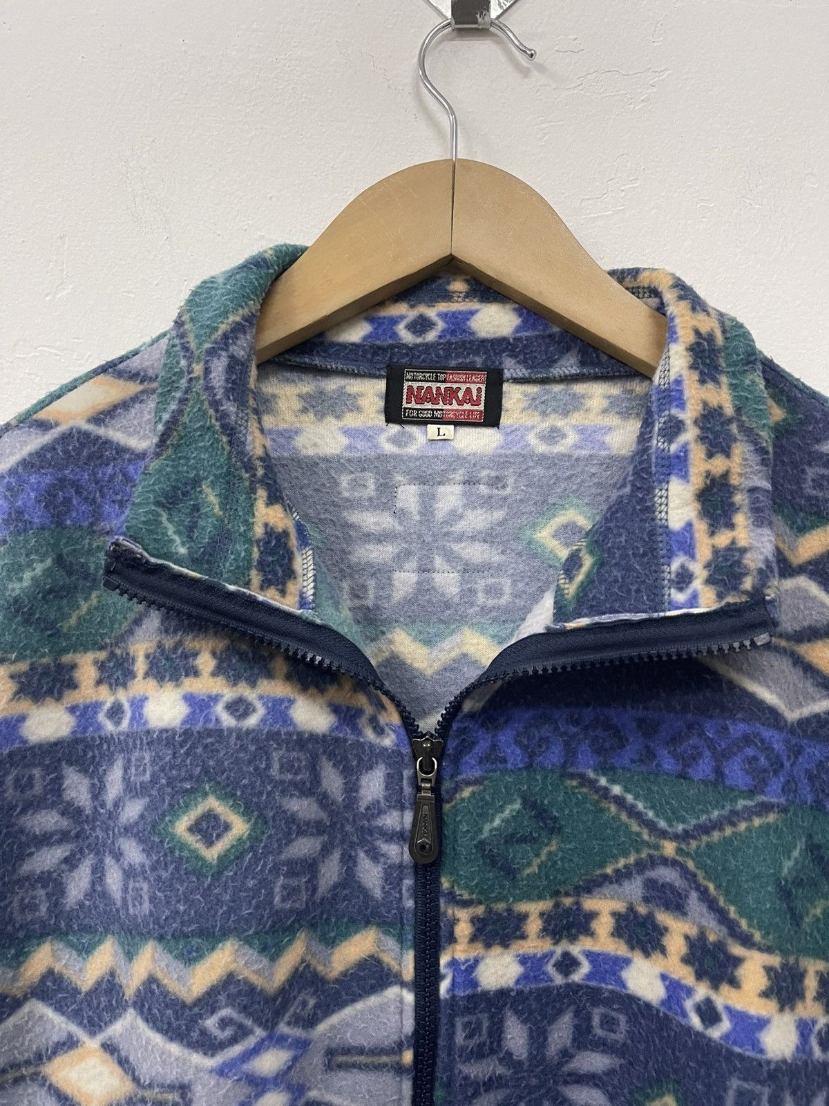 Gear for Sports Vintage Nankai Japan Printed Fleece Jacket Size US M / EU 48-50 / 2 - 14 Thumbnail
