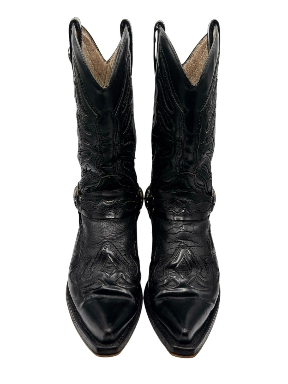 New Rock Vintage New Rock flame leather cowboy boots Size 42 Size US 9 / EU 42 - 2 Thumbnail