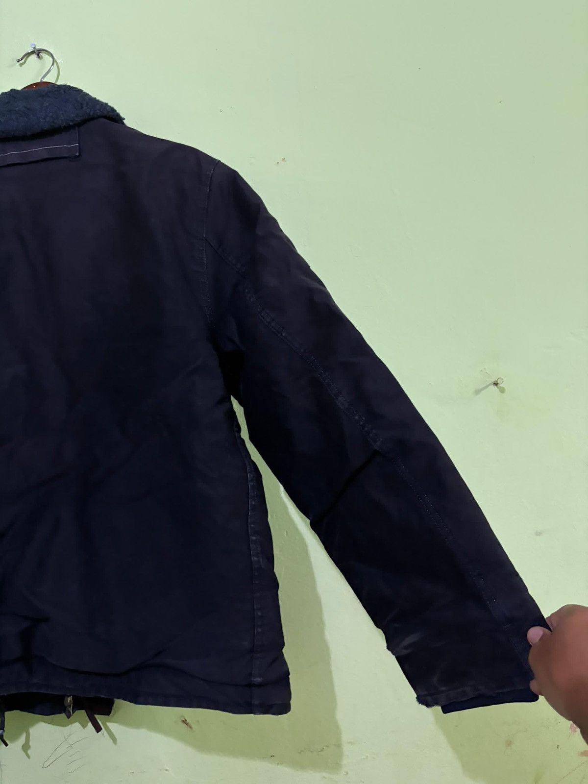 Blue Blue Japan × HOLLYWOOD RANCH MARKET VTG 90's Blue Blue Japan N1 Deck Jacket Military Fashion Size US L / EU 52-54 / 3 - 9 Thumbnail
