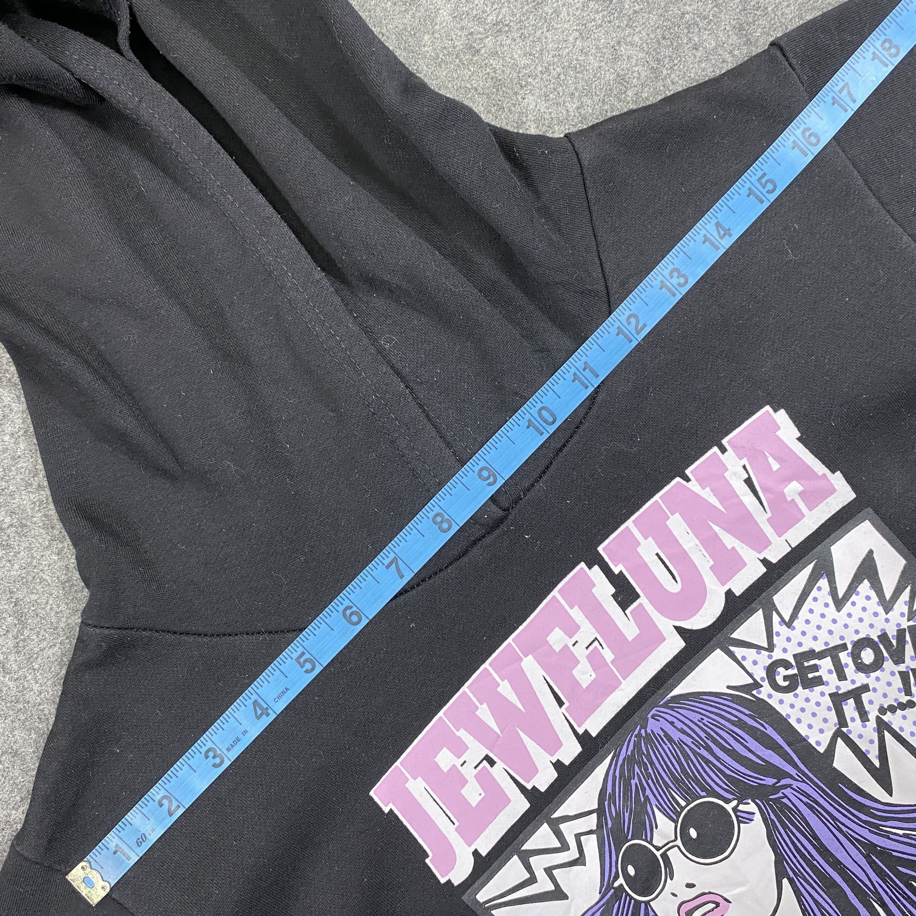 Japanese Brand vintage Yapons tee Jeweluna Hoodie -SW073 Size M / US 6-8 / IT 42-44 - 3 Thumbnail
