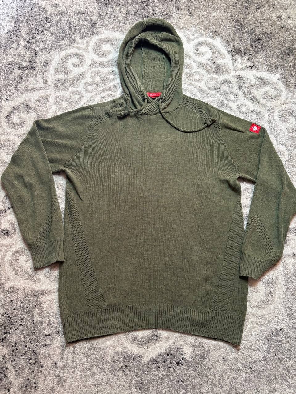 Other Engelbert Strauss Knitted Cotton Hoody Olive Green Size L Size US L / EU 52-54 / 3 - 4 Thumbnail
