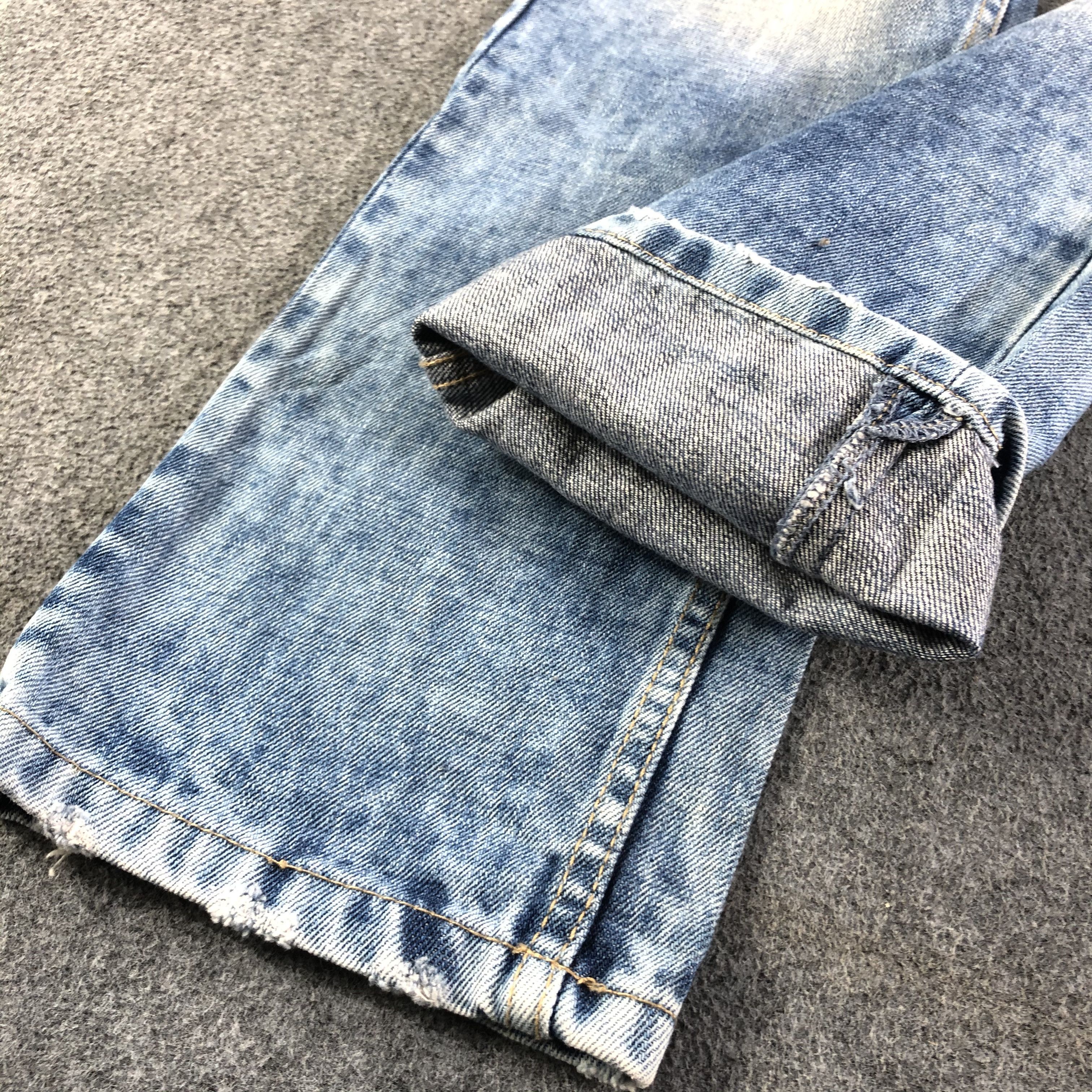 Bershka Bershka Jeans Acid Wash Slim Fit Denim -J2816 Size US 34 / EU 50 - 7 Thumbnail