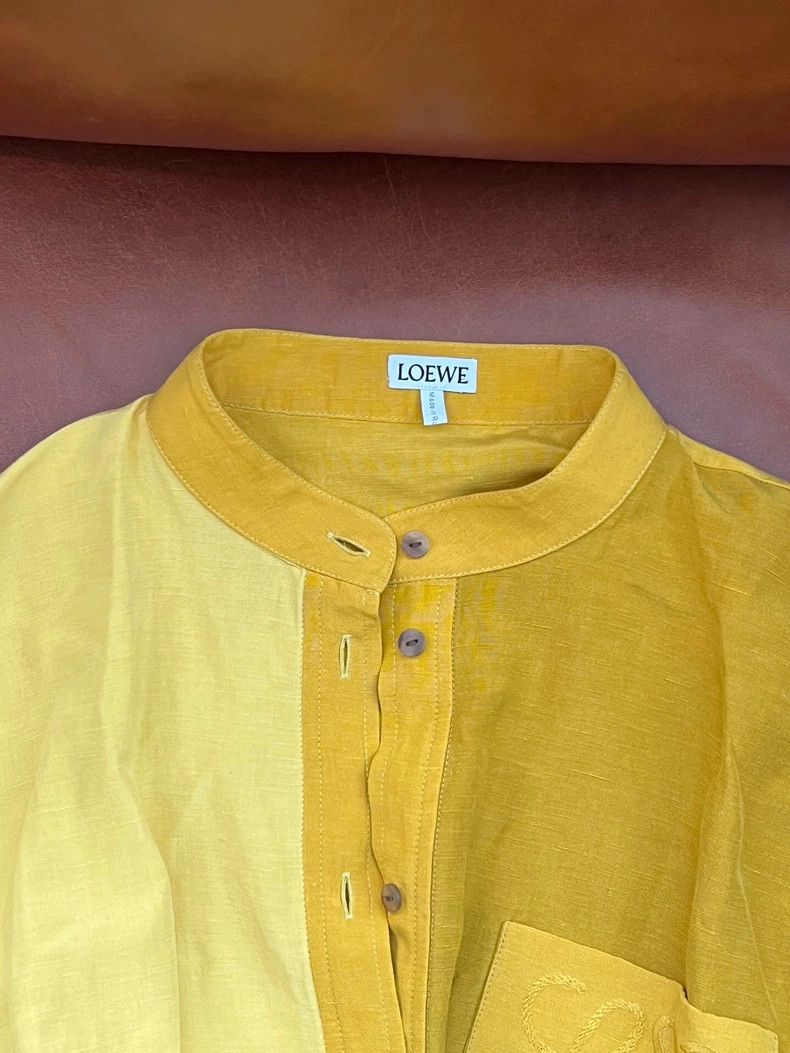 Loewe LOEWE Yellow ginger polychrome shirt Size XXS / US 00 / IT 34 - 3 Thumbnail
