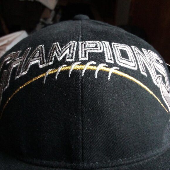 Sports Specialties NWT DS Sports Specialties Football Champions Blank Snap Hat Size ONE SIZE - 2 Thumbnail