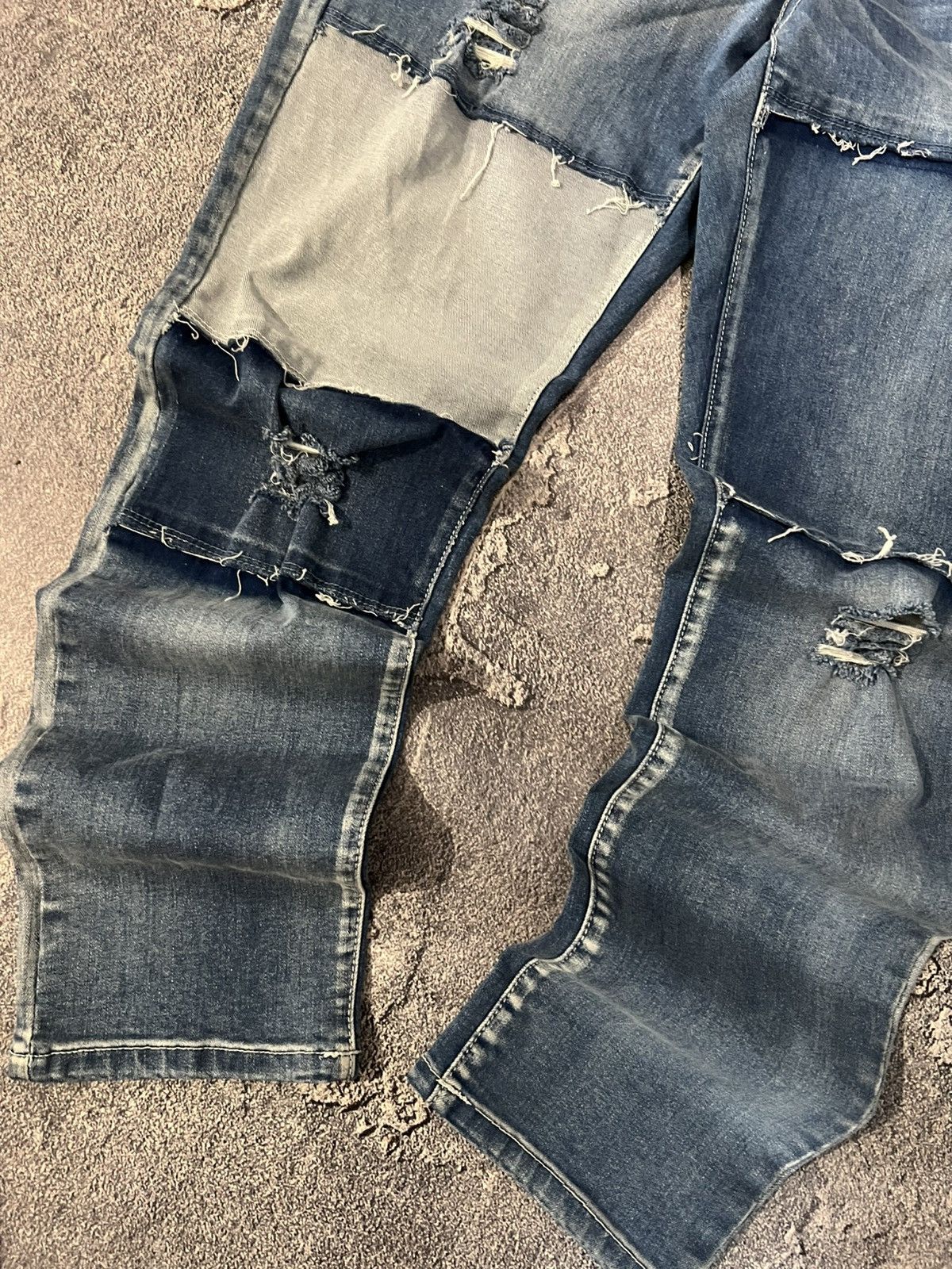 Japanese Brand Archive Retro Patchwork Glamour Style / Japanese Tokyo Vibe Size US 34 / EU 50 - 3 Thumbnail