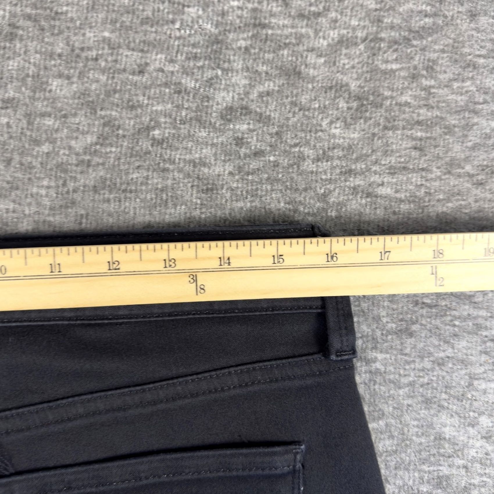 NYDJ NYDJ Pants Womens 10 Gray Alina Legging Jeggings Stretch Denim Lift Tuck Shaping Size 32" / US 10 / IT 46 - 6 Thumbnail