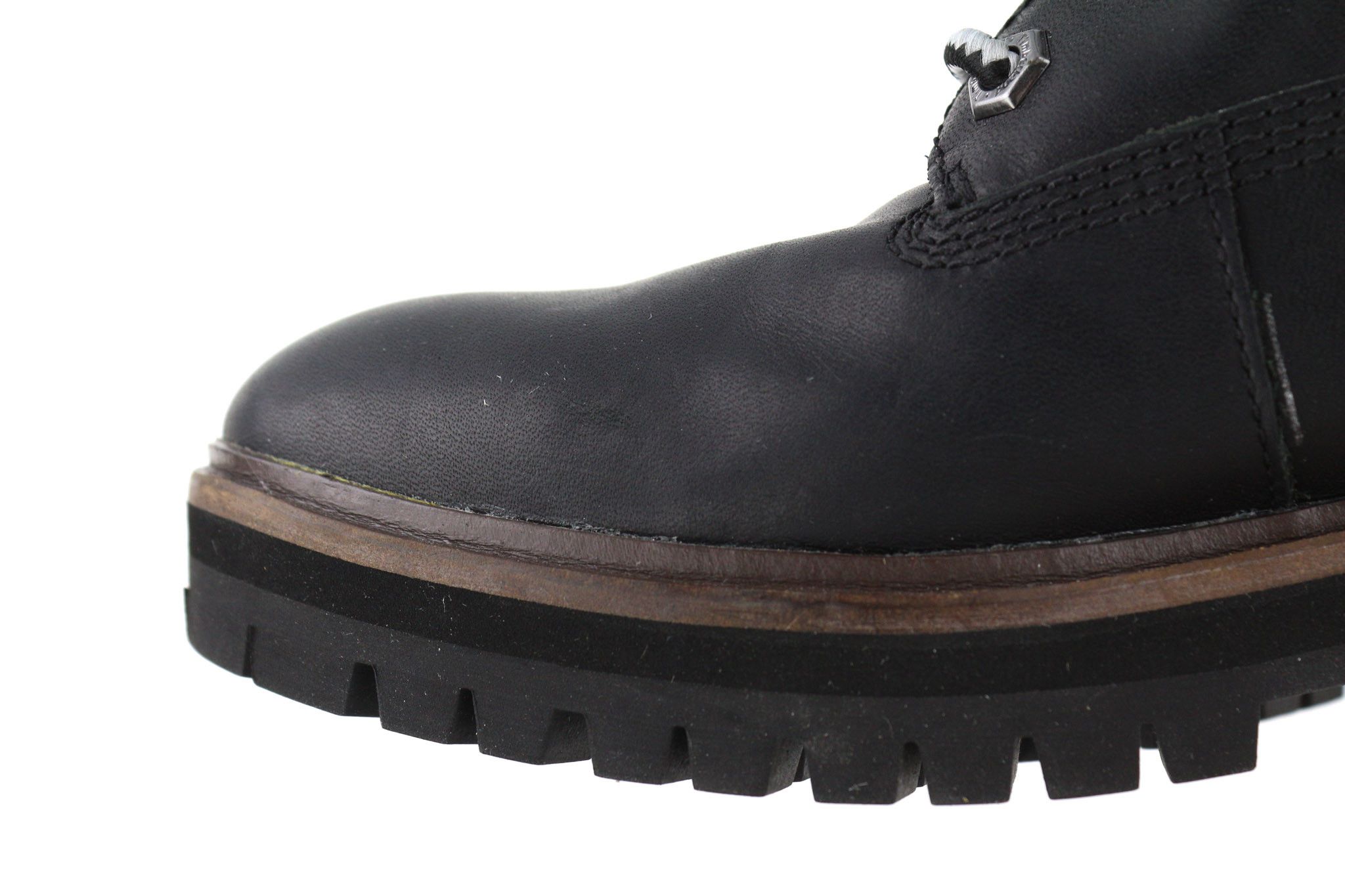 Timberland A1RCH-A3519 EU37.5/38 Black Leather Lace Shoes 80846 Size US 6.5 / IT 36.5 - 15 Thumbnail